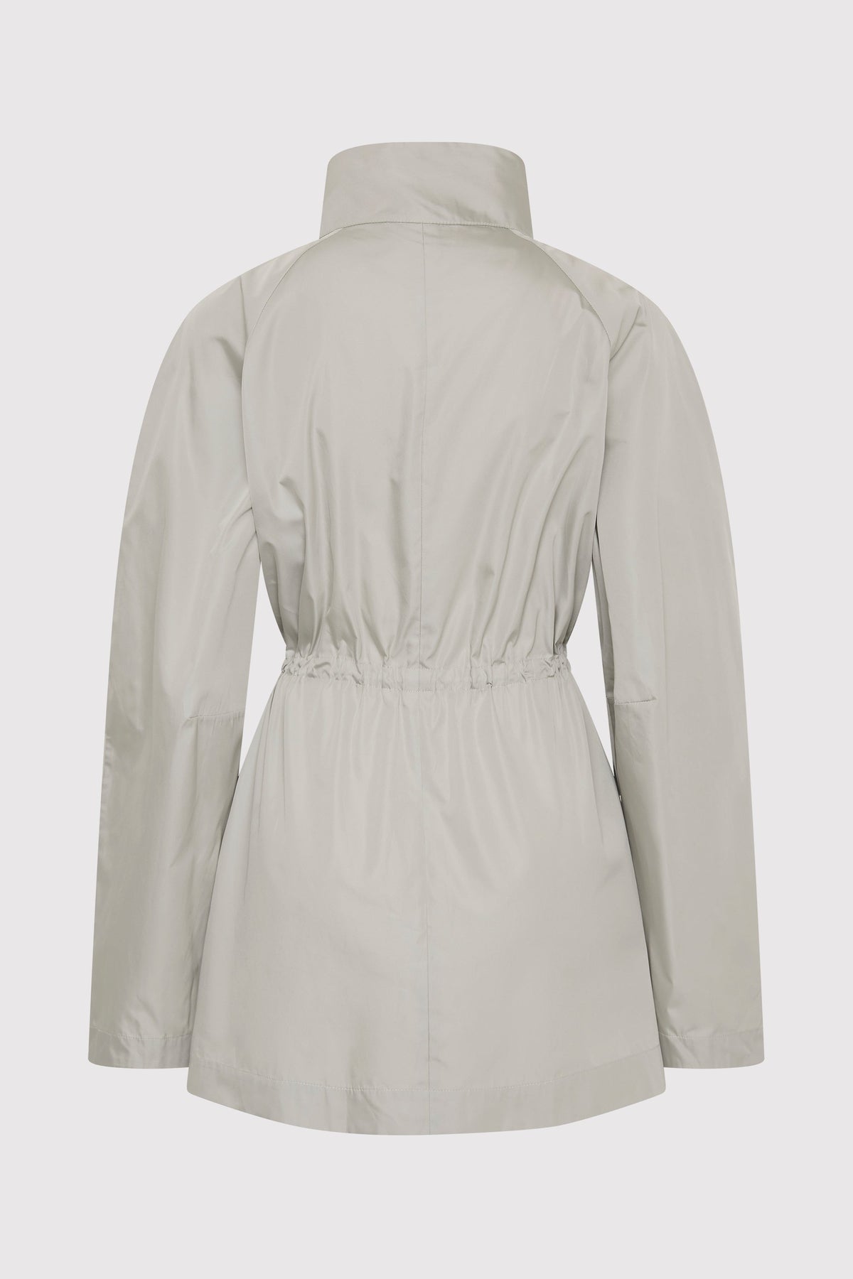 Paper Taffeta Parka - Silver