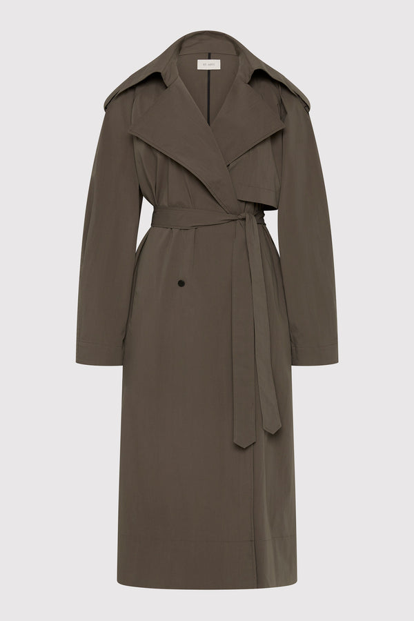 Relaxed Trench - Khaki