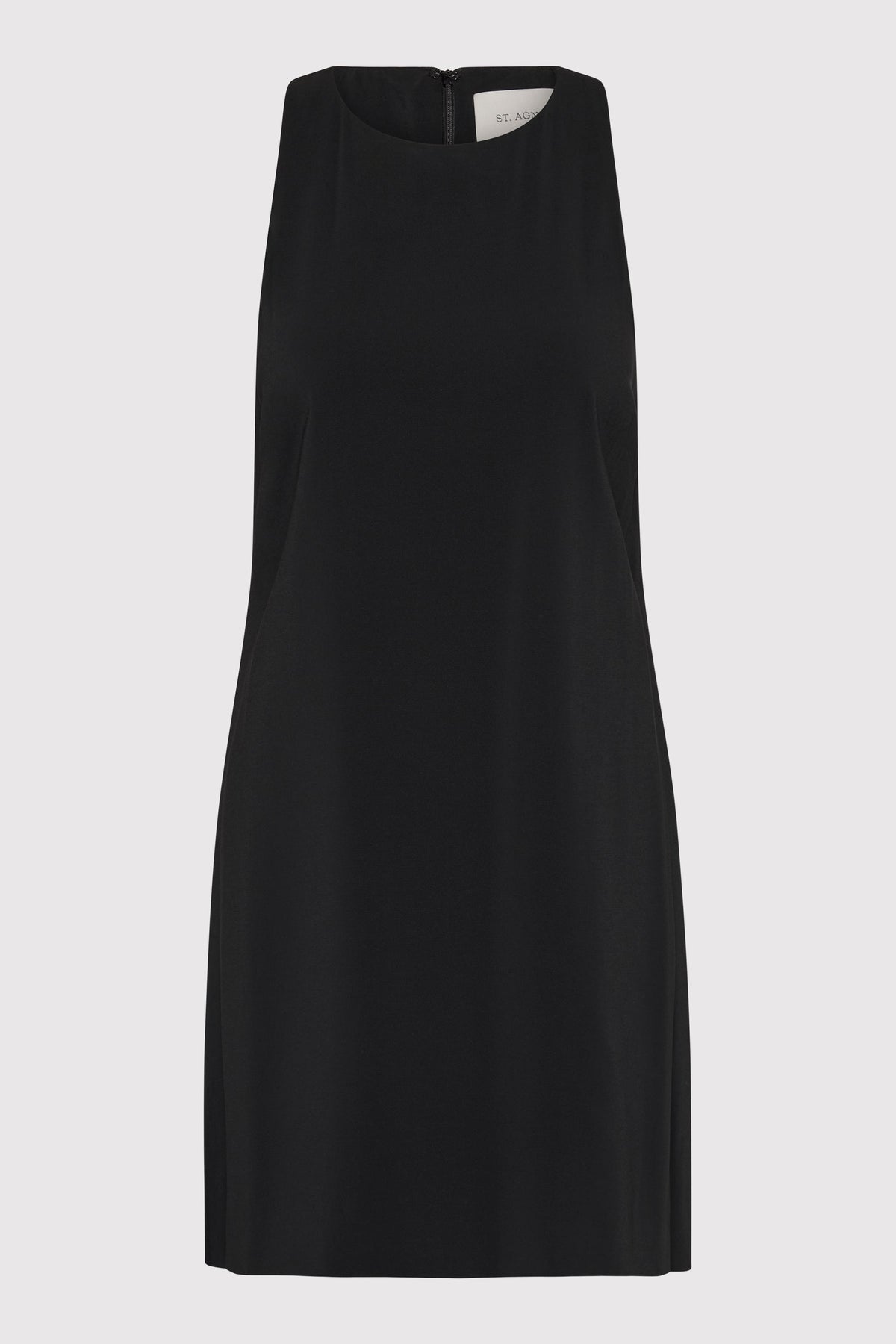 Cut Away Shift Dress - Black