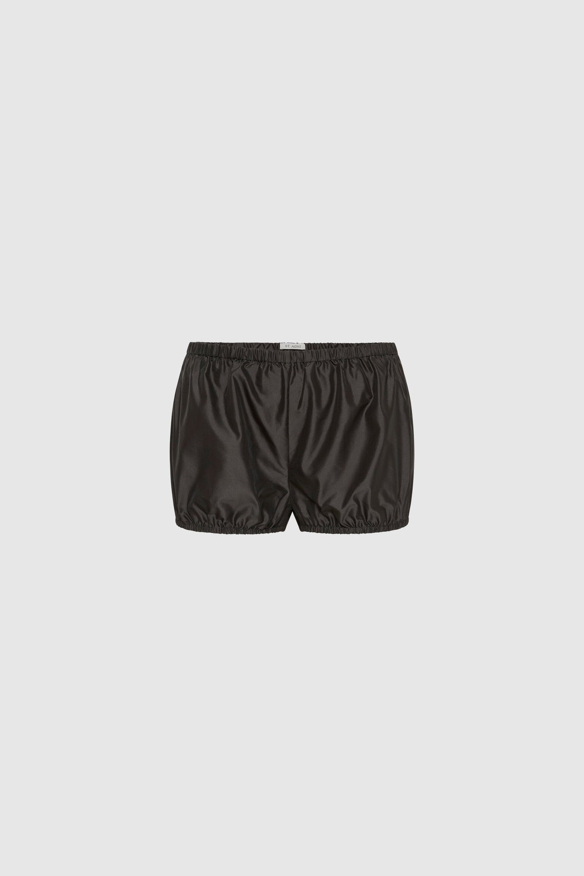 Paper Taffeta Petite Shorts - Dark Vetiver - Ghost