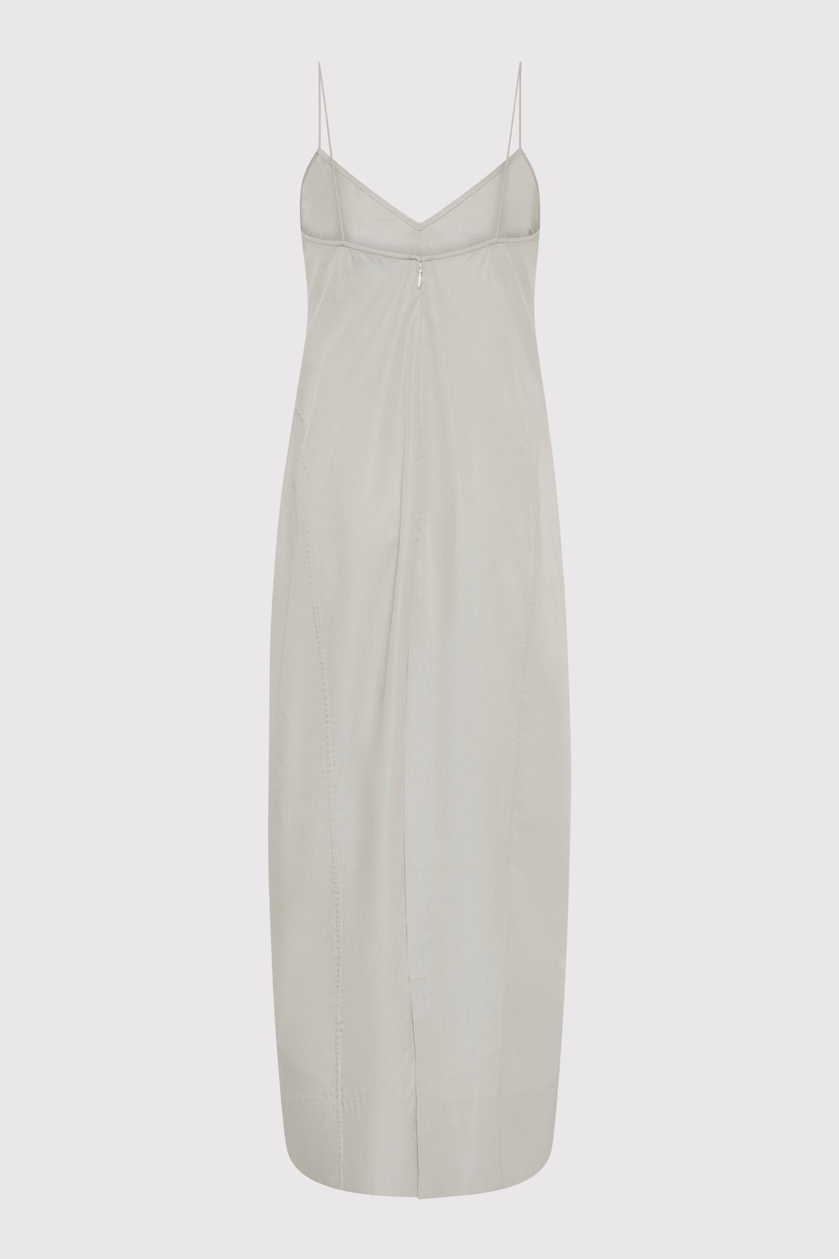 Paper Taffeta Cocoon Dress - Silver