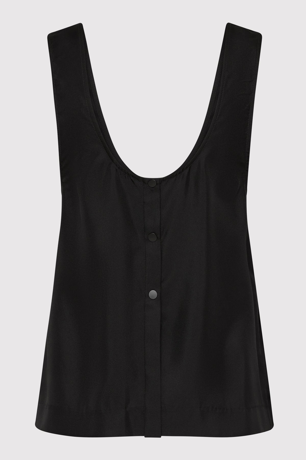Jordan Button Up Top - Black