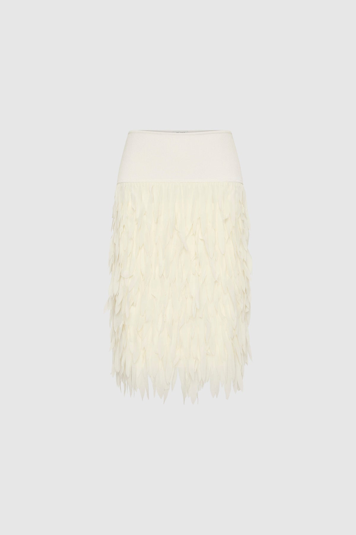 Fringe Midi Skirt - Talco - Ghost