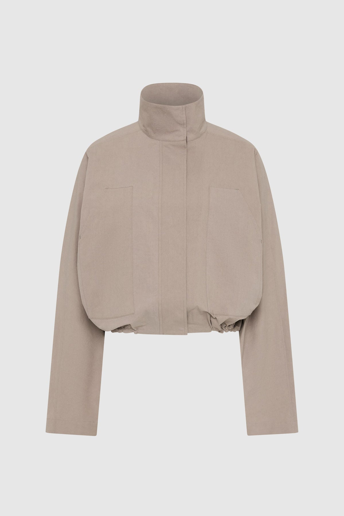 Technical Cotton Carpenter Jacket - Grey Stone