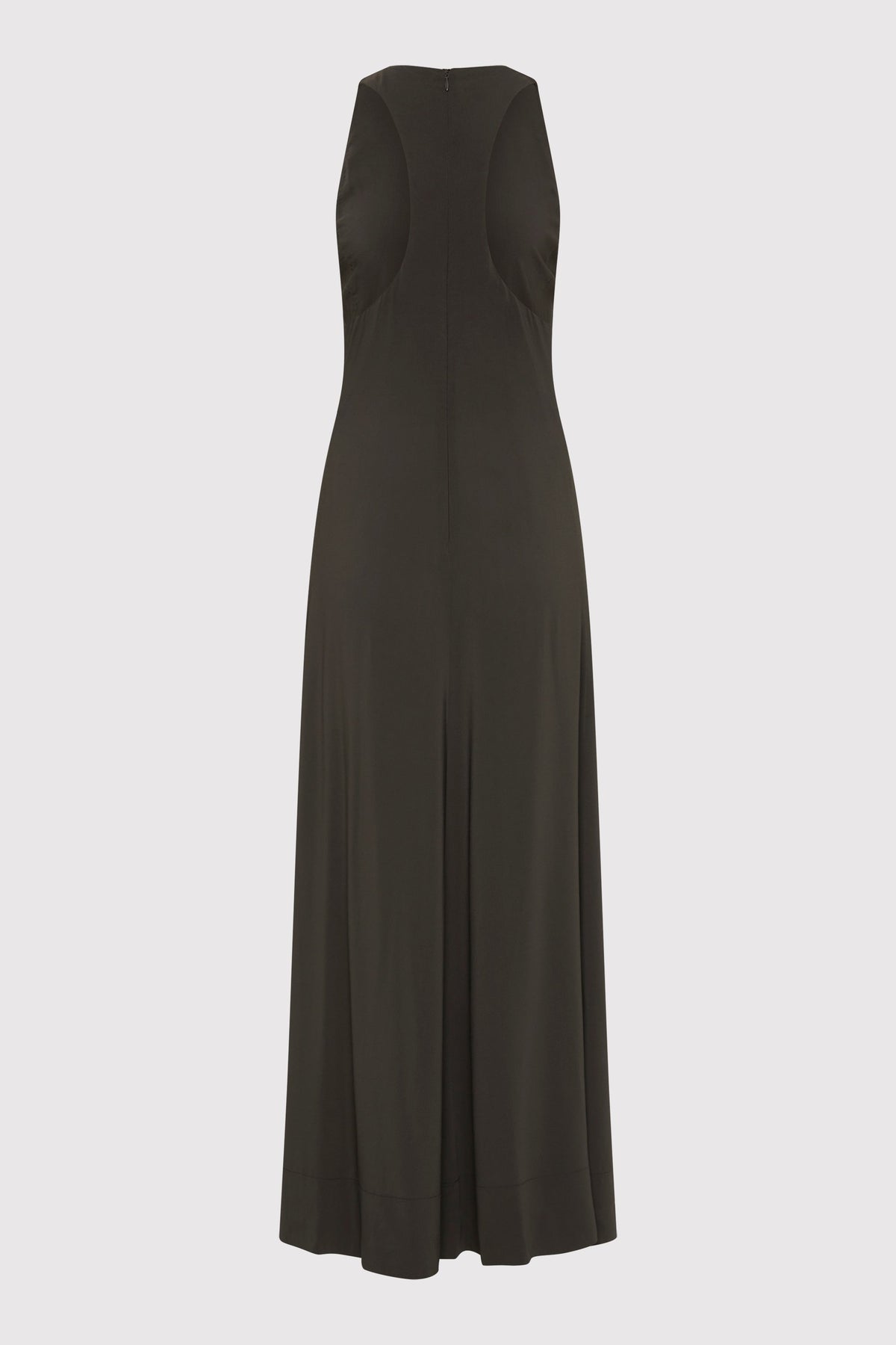 Cut Away Maxi Dress - Black Olive
