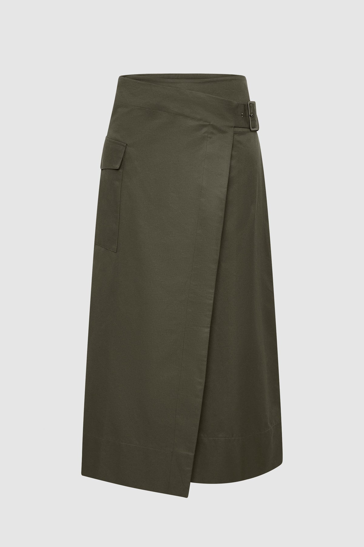 Utility Wrap Skirt - Kalamata