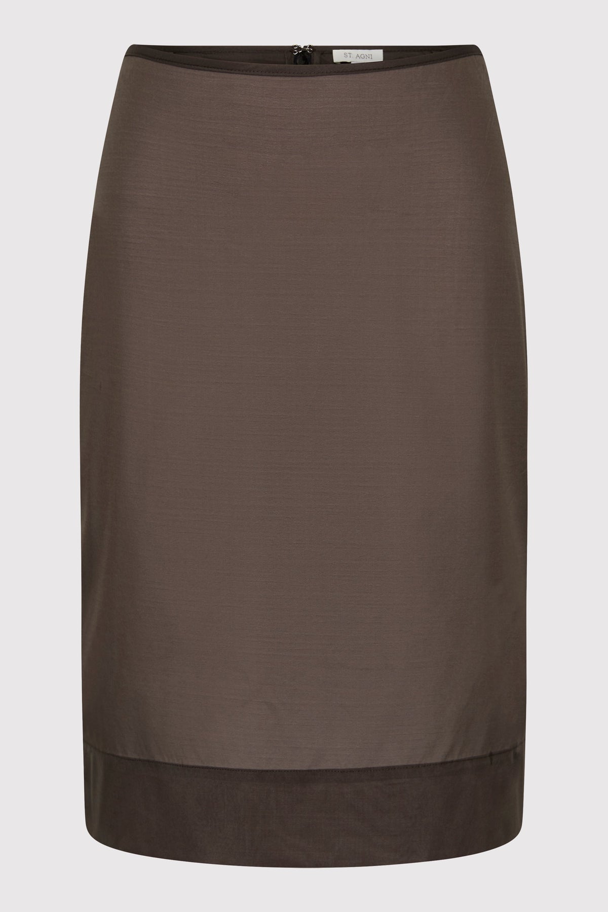 Transparent Skirt - Black Olive