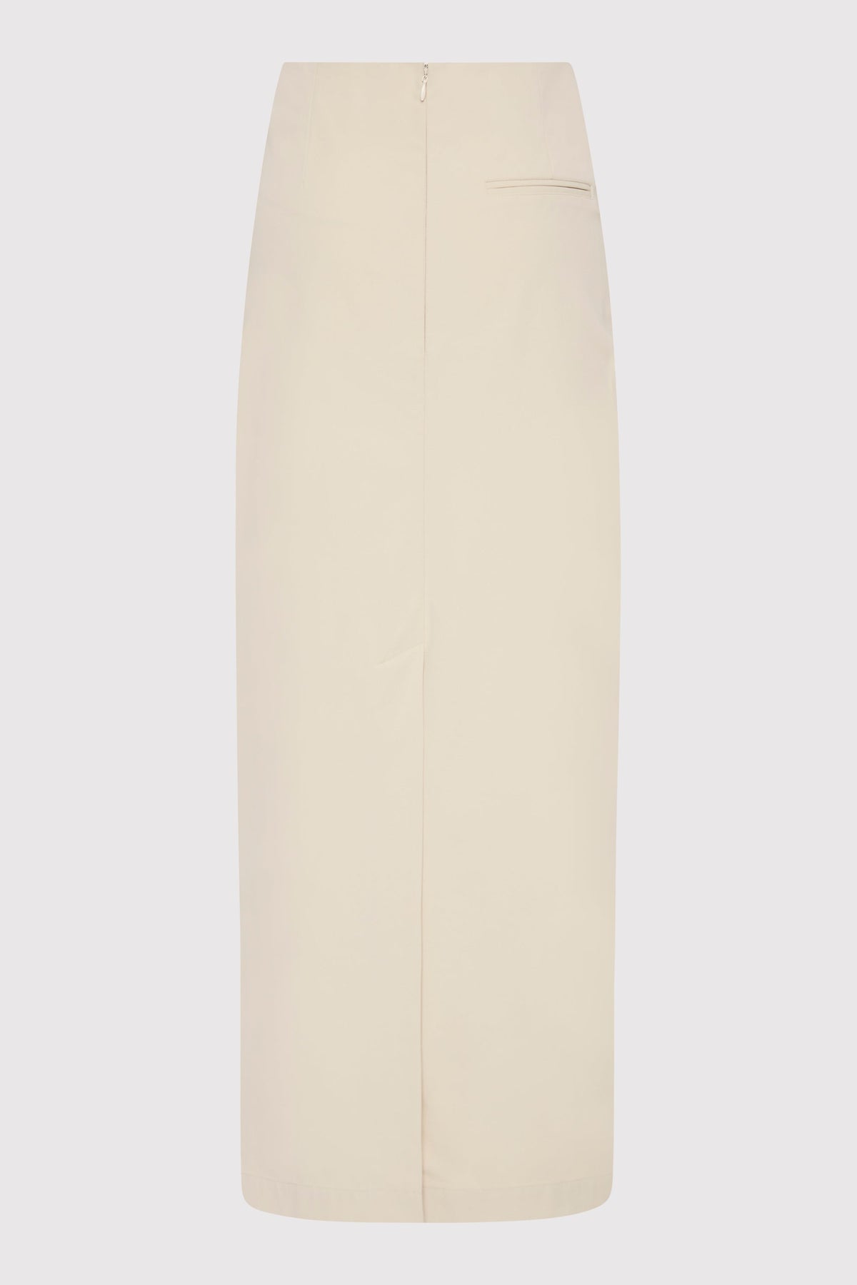 Minimal Column Skirt - Putty