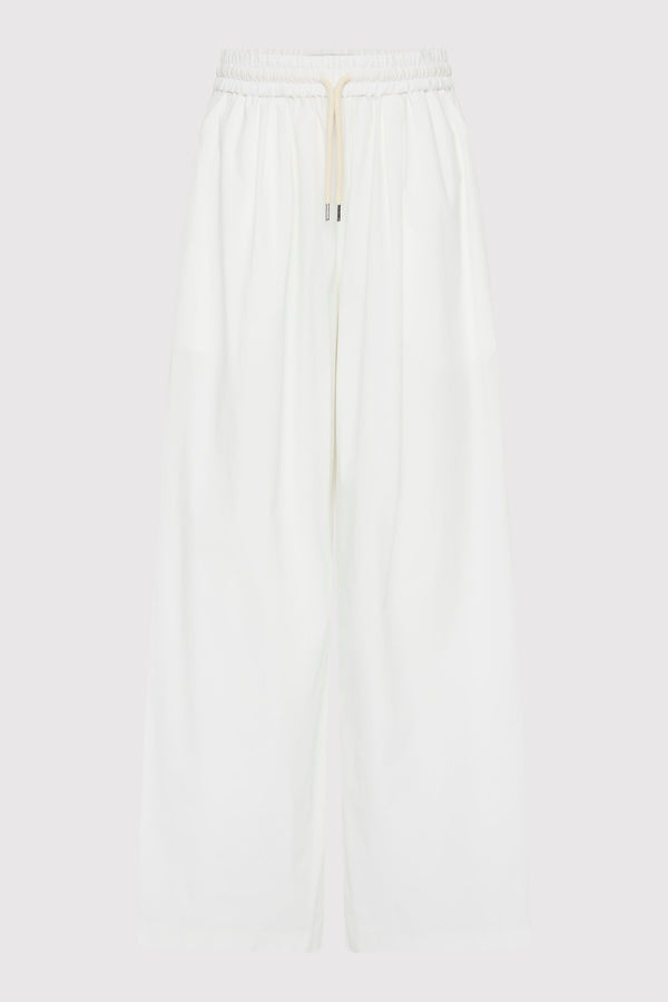 Everyday Drawstring Pants - White