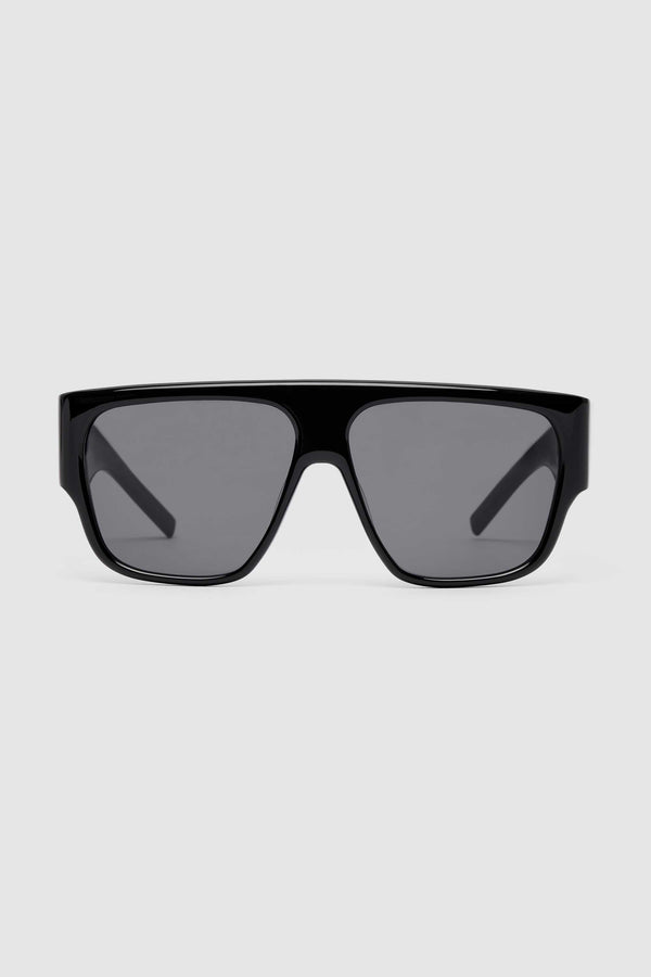 Linea Oversized Sunglasses - Black/Grey
