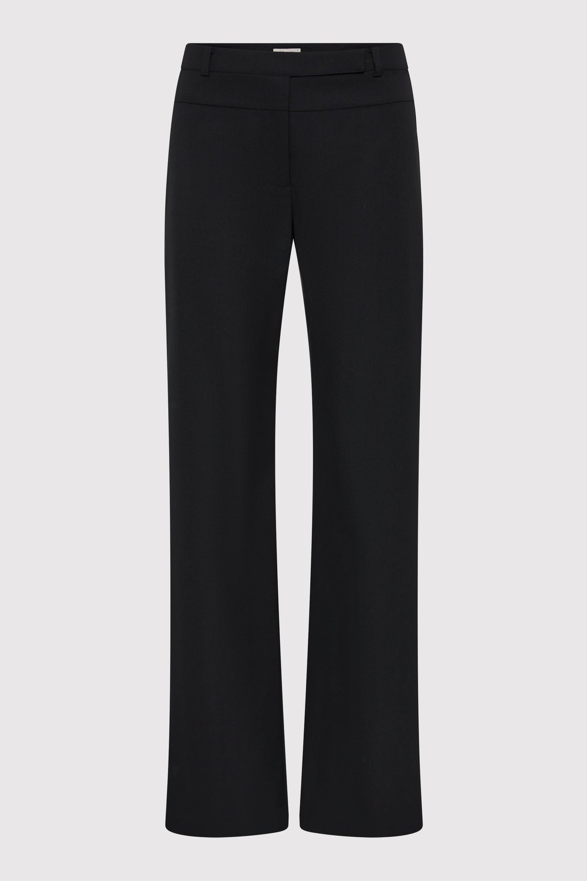 90s Splice Panelled Pants - Black / Black