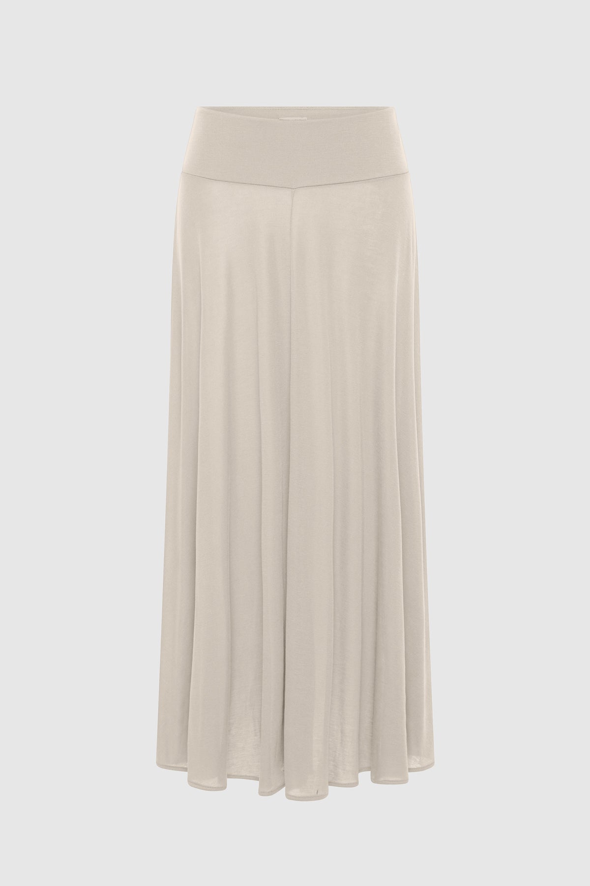 Fluid Jersey Skirt - Soft Ash