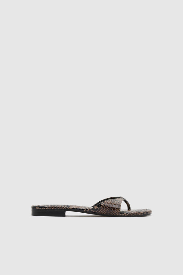 Everyday Thong - Python Embossed