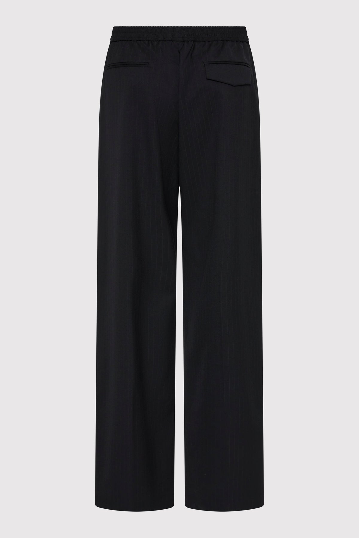 Tailored Active Pants - Black Pinstripe