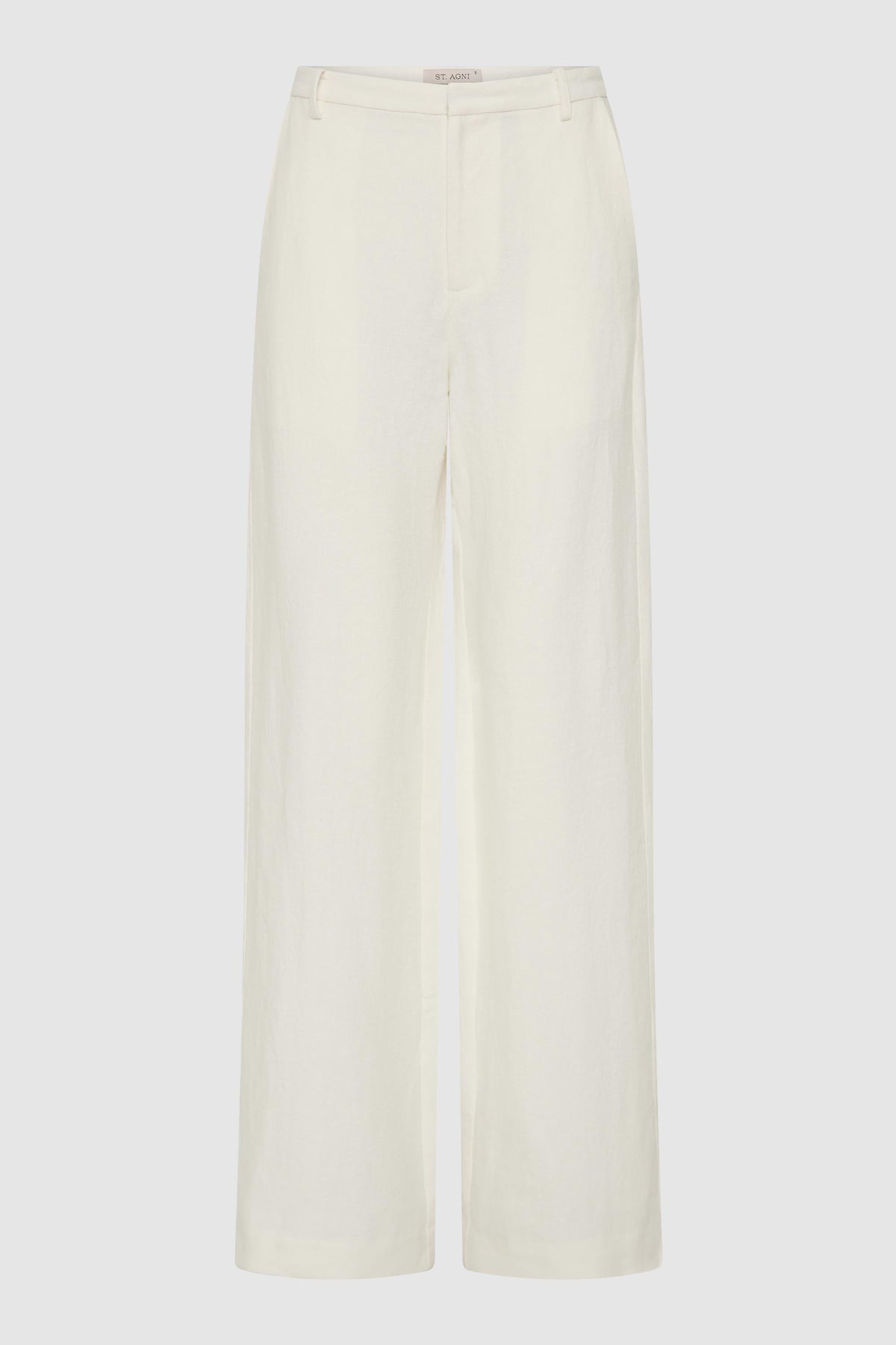 Fine Band Carter Trouser - Off White