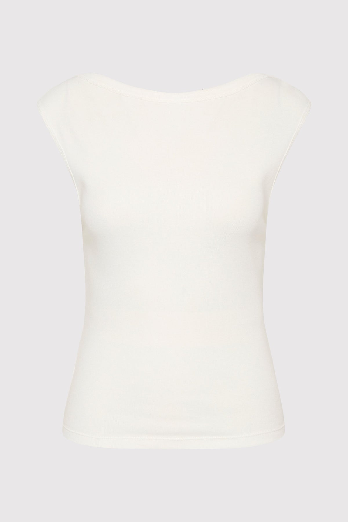 Organic Cotton Ballerina Top - White