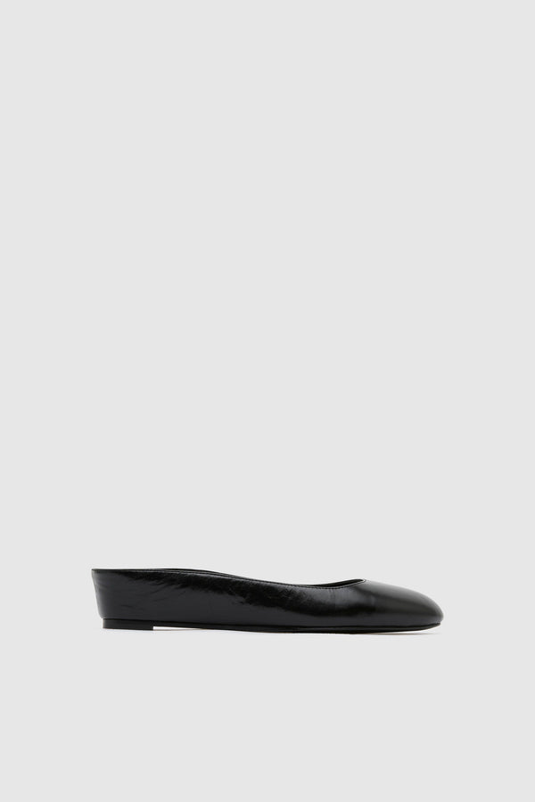 Micro Wedge Slipper - Black