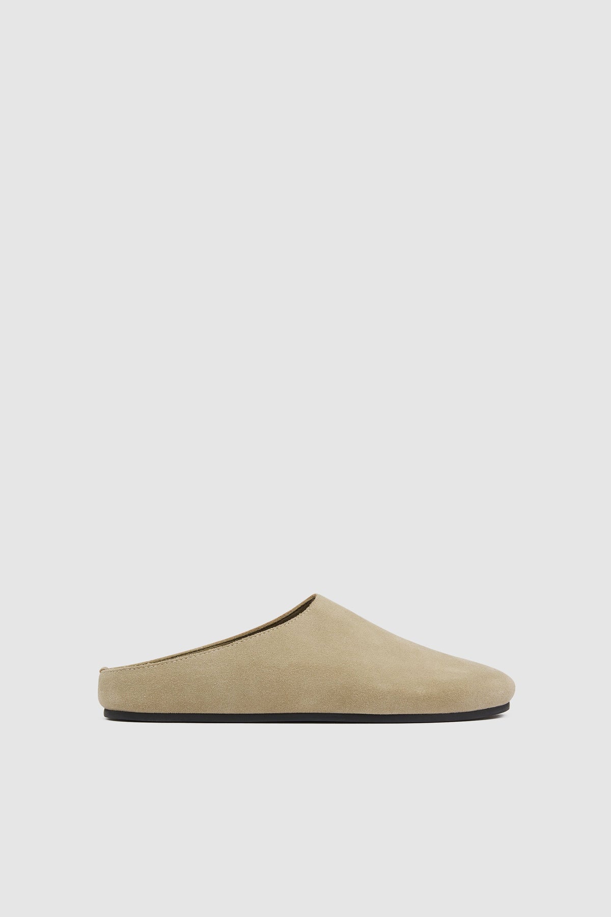 Suede Mule - Rock