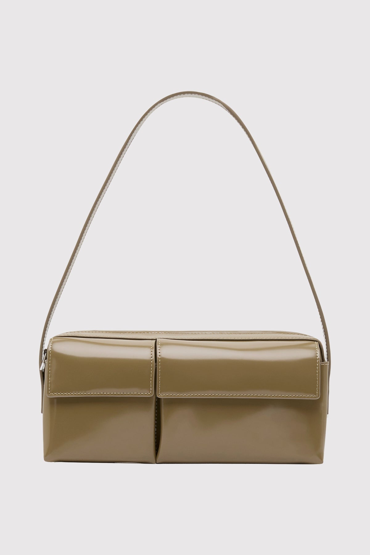 90s Utility Shoulder Bag - Oak