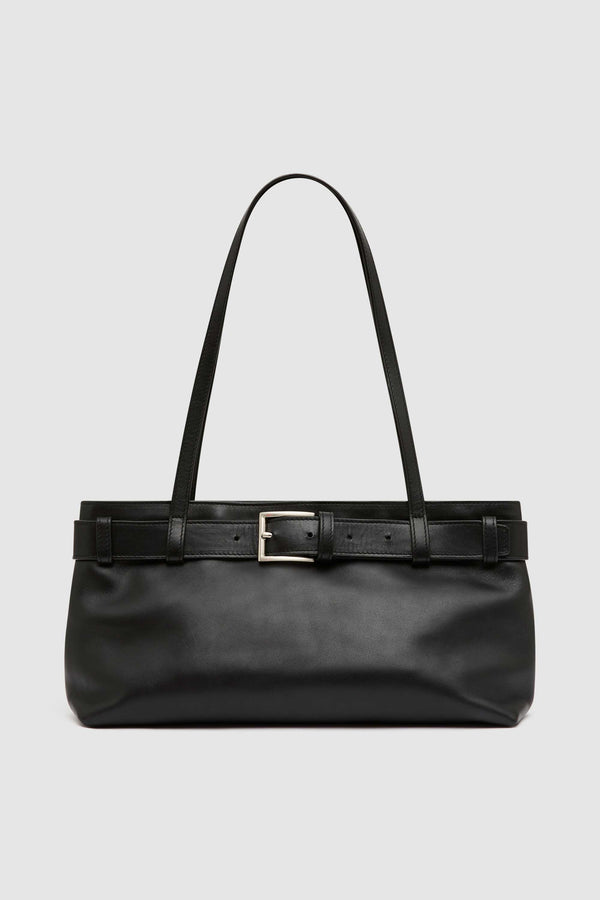 Belt Detail Baguette - Black