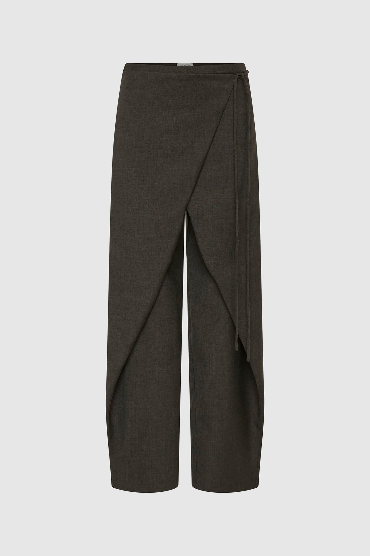 Wrap Rouleau Pants - Umber