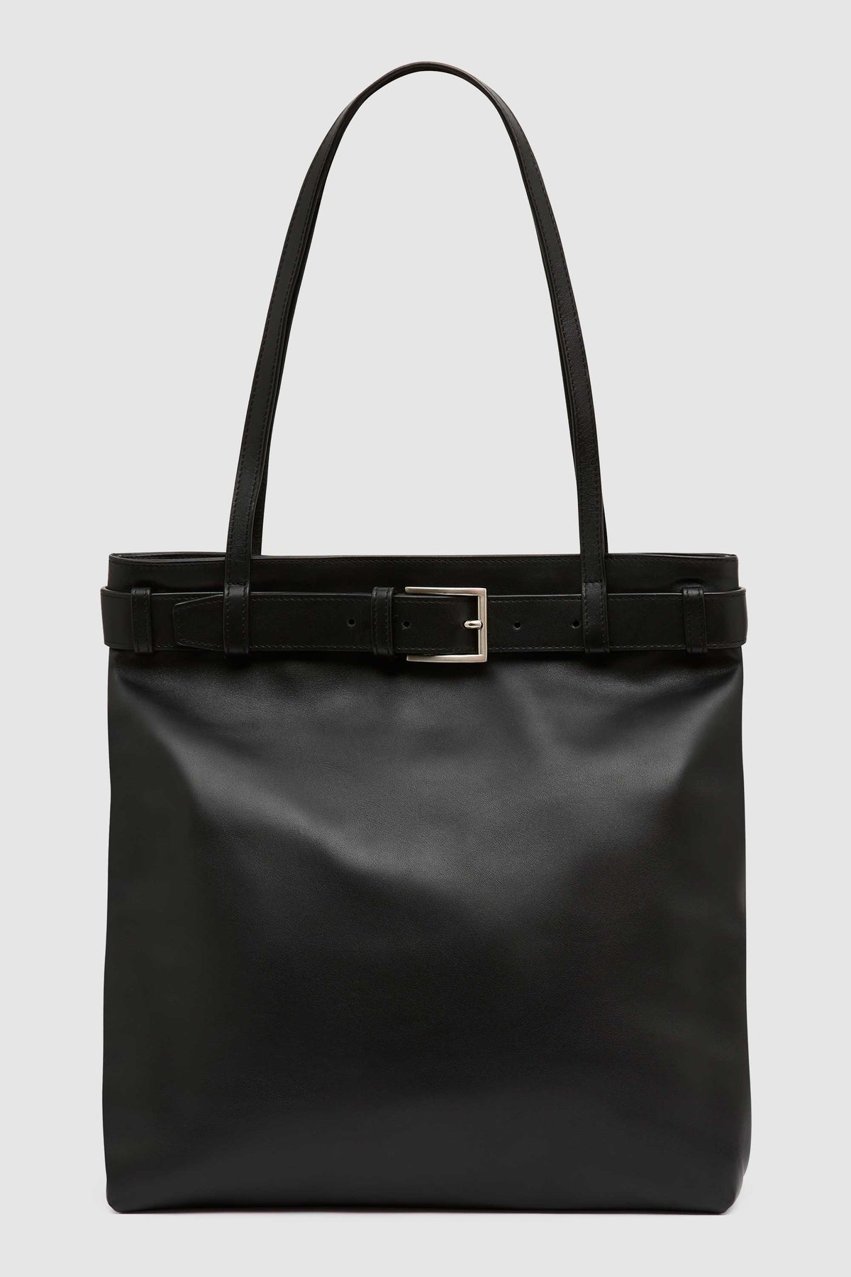 PRE-ORDER: Belt Detail Tote - Black