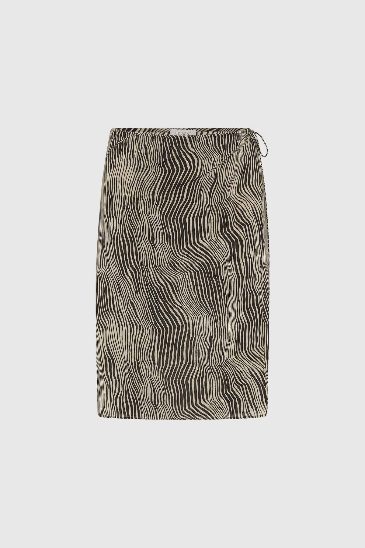 Savannah Silk Wrap Skirt - Sand