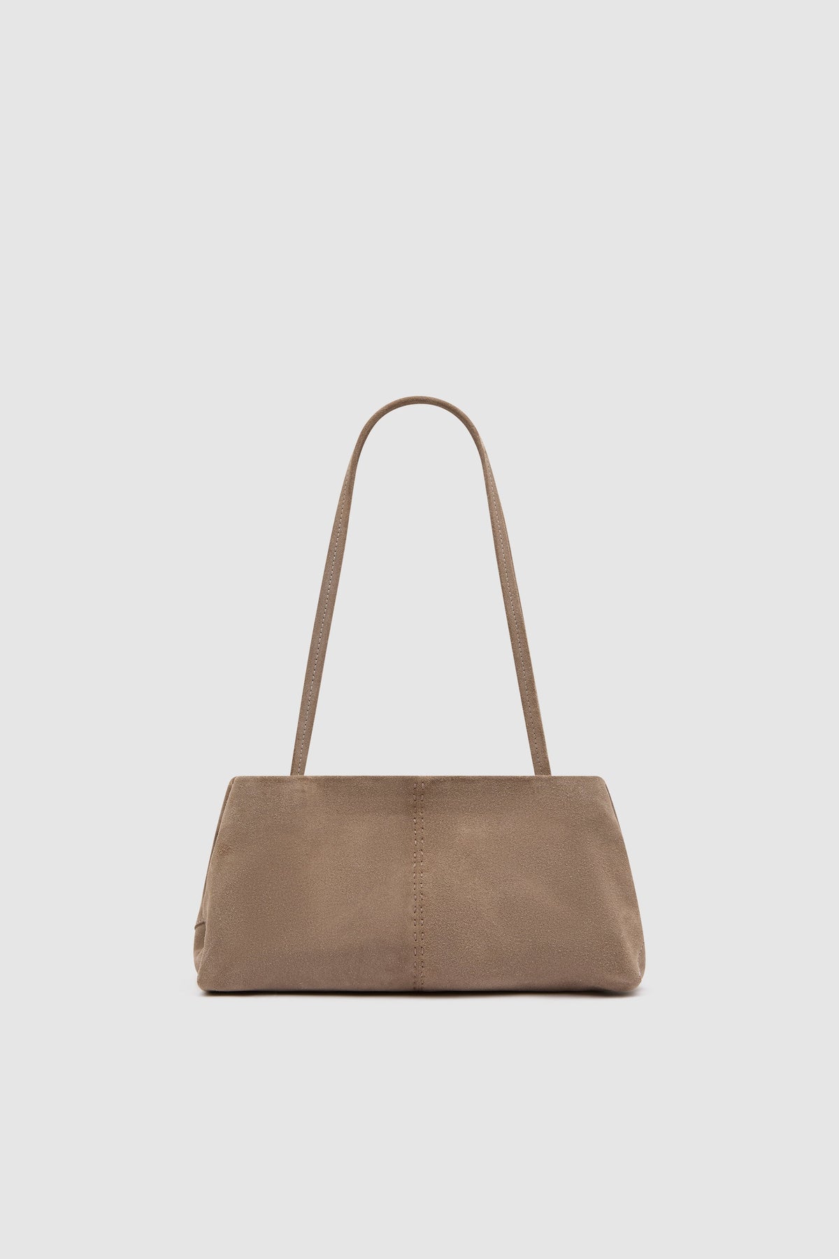 Suede Origami Tote - Almond
