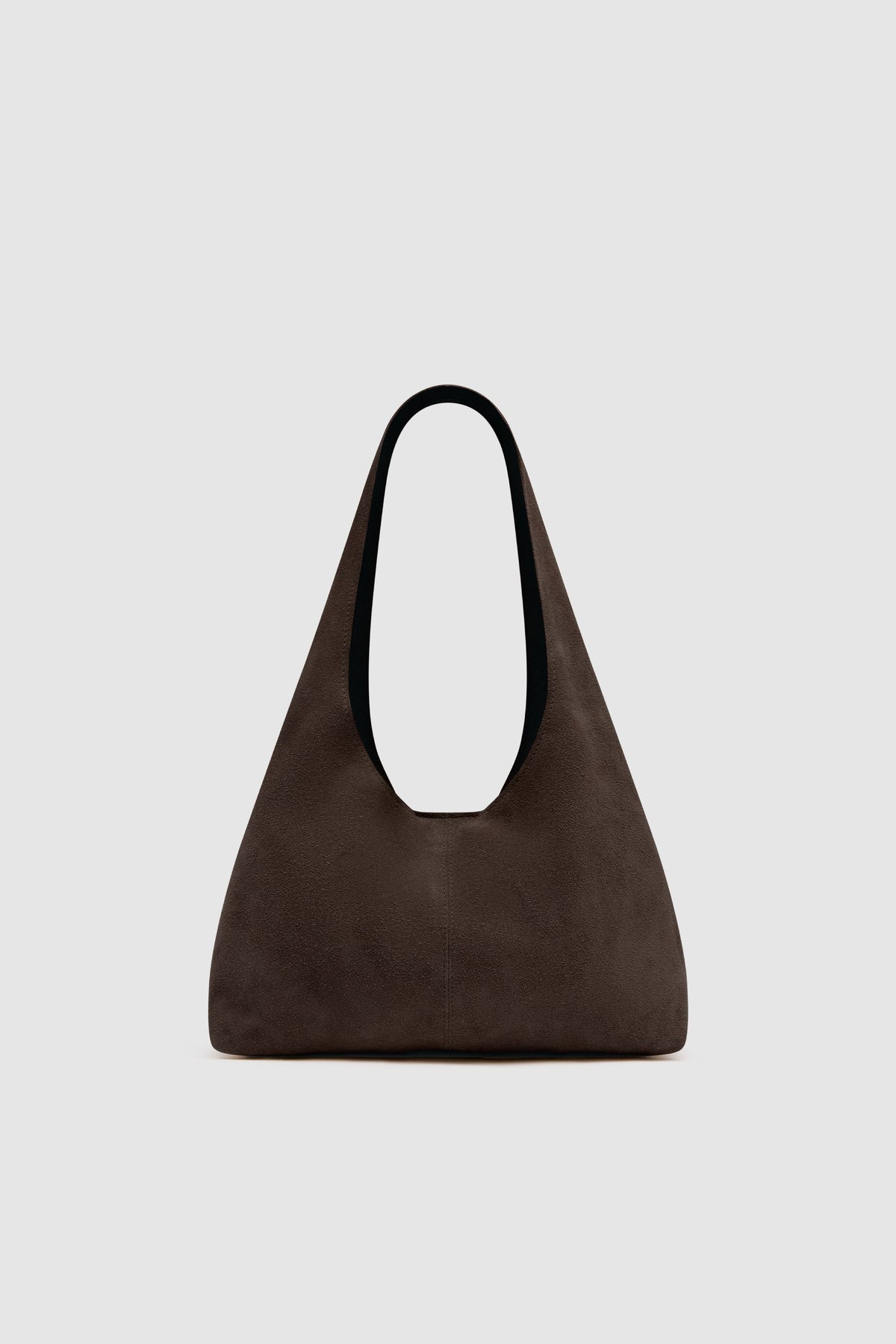 Suede Soft Bag - Coffee