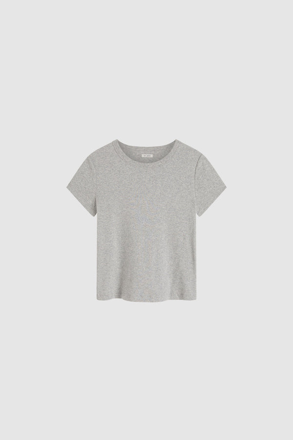 Organic Cotton Baby Tee - Grey Marle