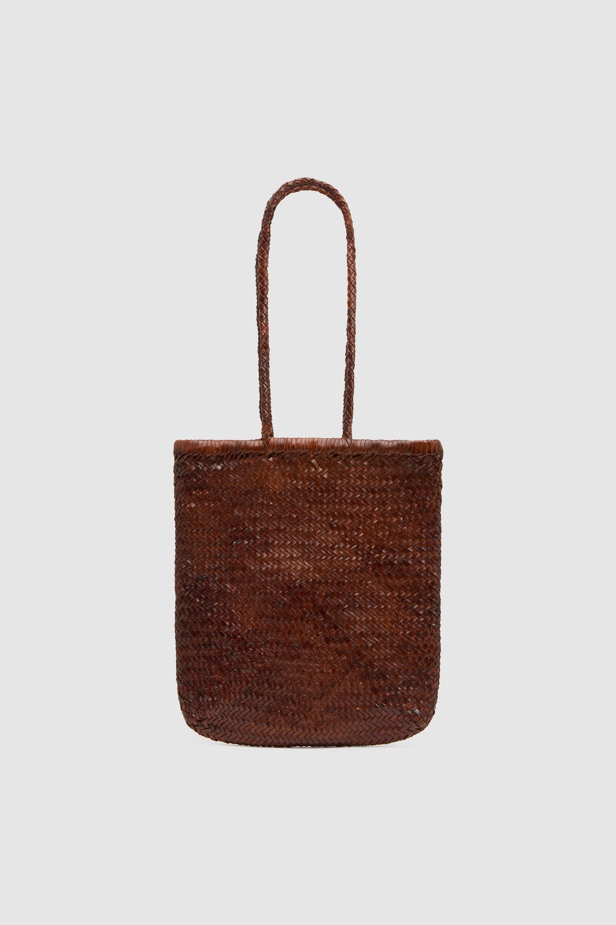 PRE-ORDER: Bagu Woven Tote - Chestnut
