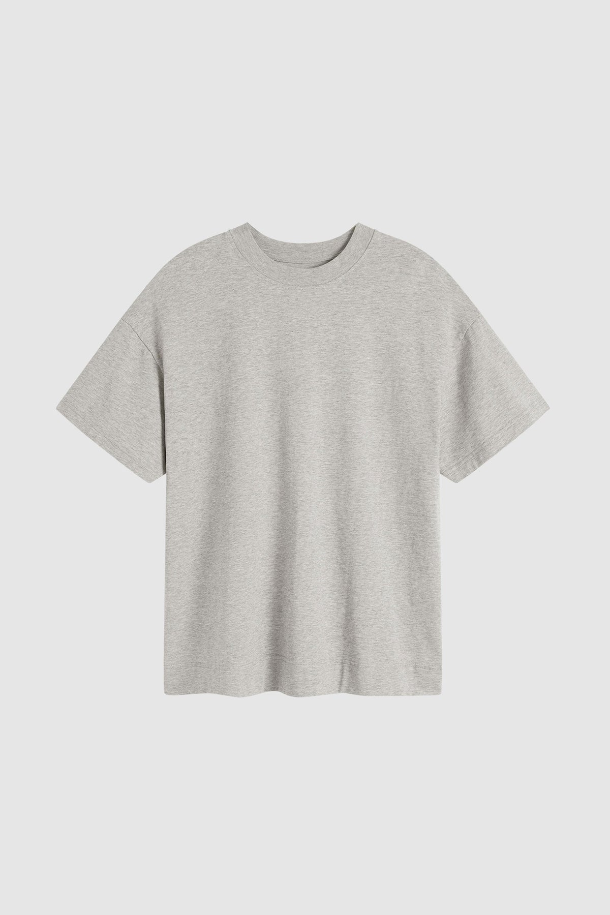 Homme Tee - Light Grey Marle