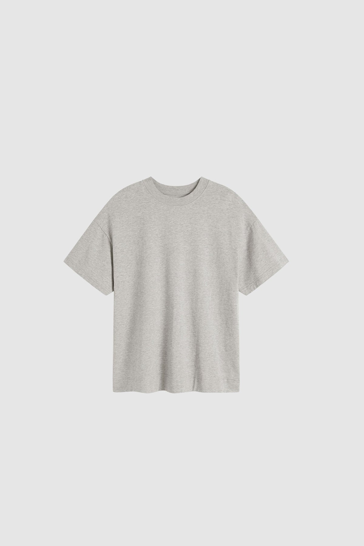 Homme Tee - Light Grey Marle