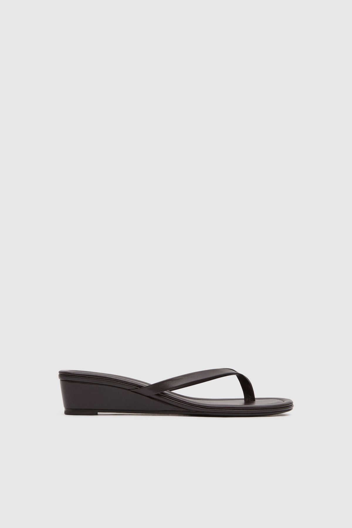 Thong Wedge - Coffee