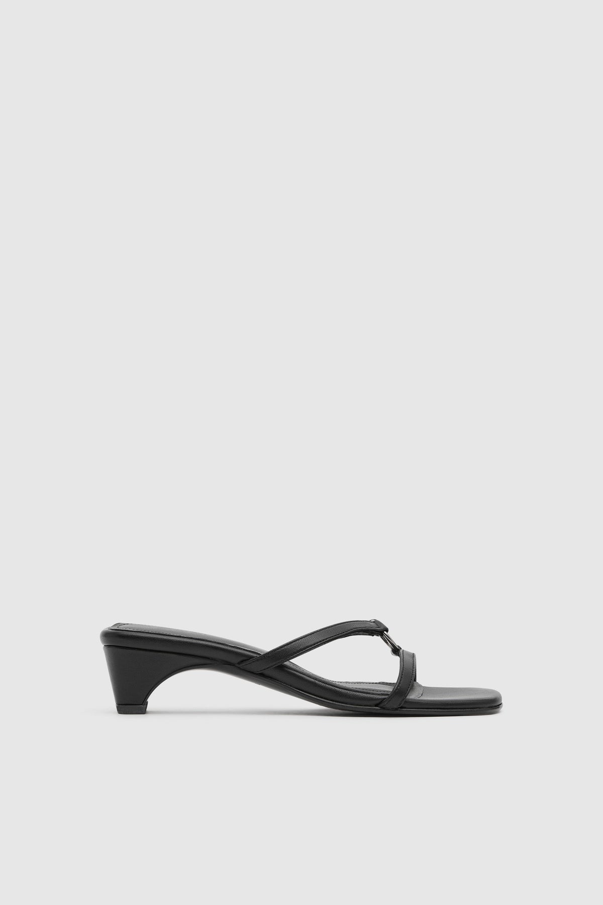 Multi Strap Heel - Black