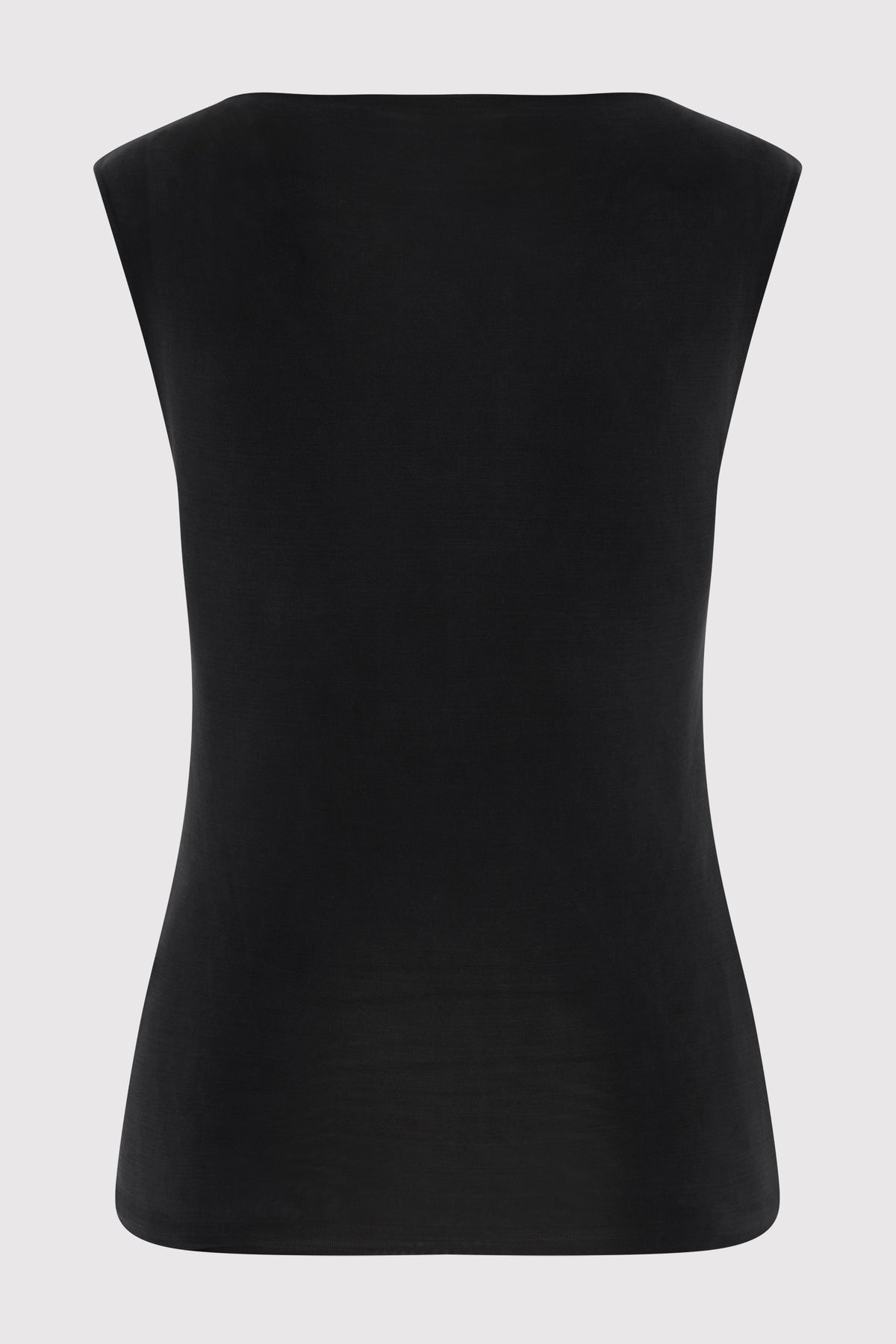 90s Cupro Top - Black