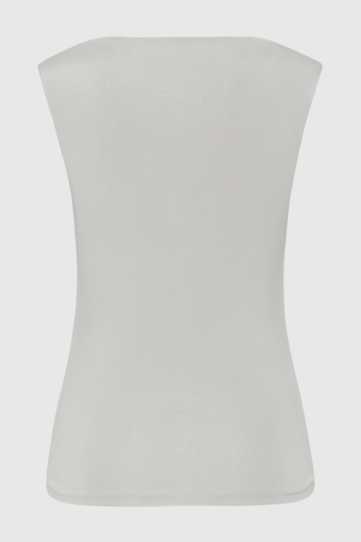 90s Cupro Top - Silver