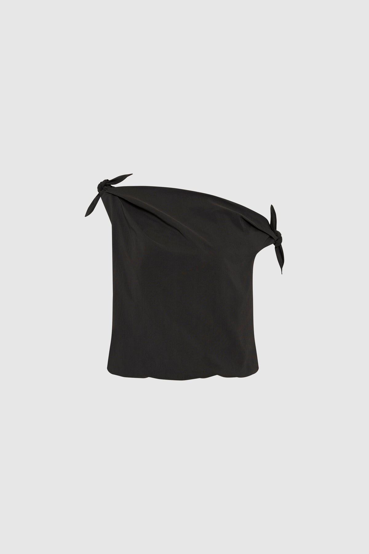 Asymm Bow Top - Magnet - Ghost