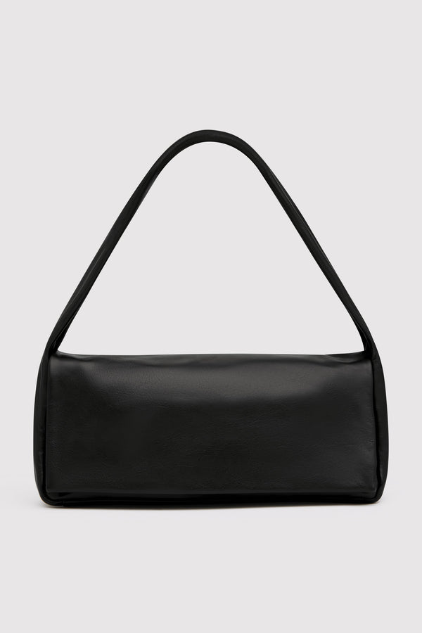 Soft Slim Satchel - Black