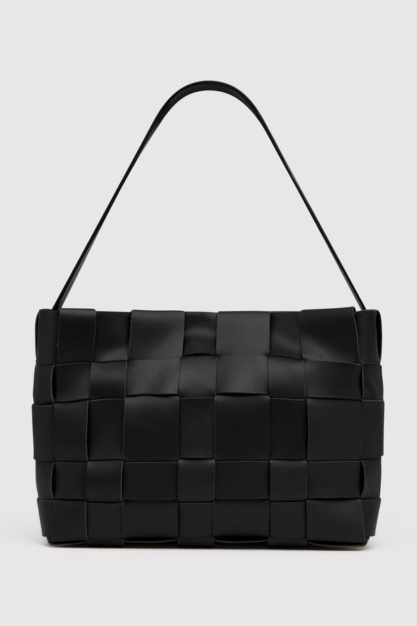 PRE-ORDER: Woven Mini Tote - Black