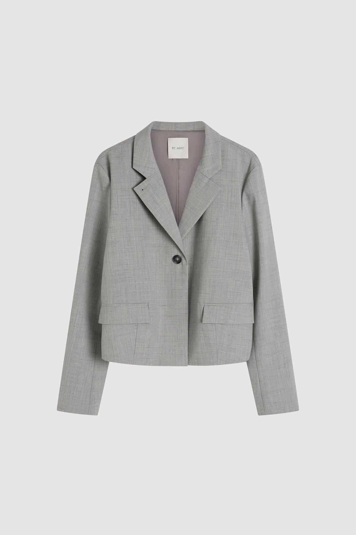 Cocoon Blazer - Concrete