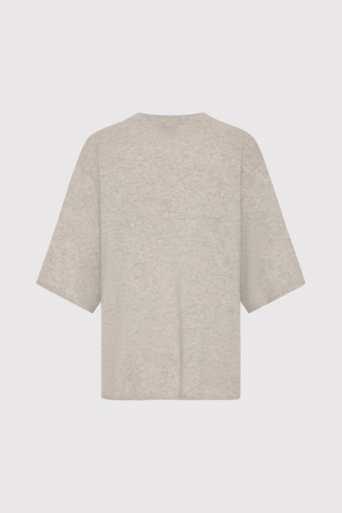 Cashmere Copain Tee - Grey Marle