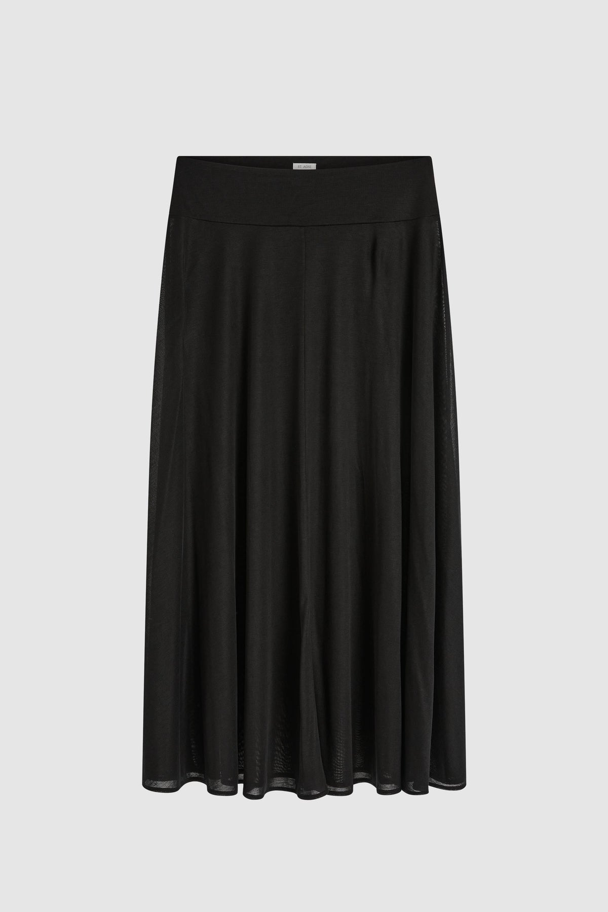 Fluid Jersey Skirt - Black