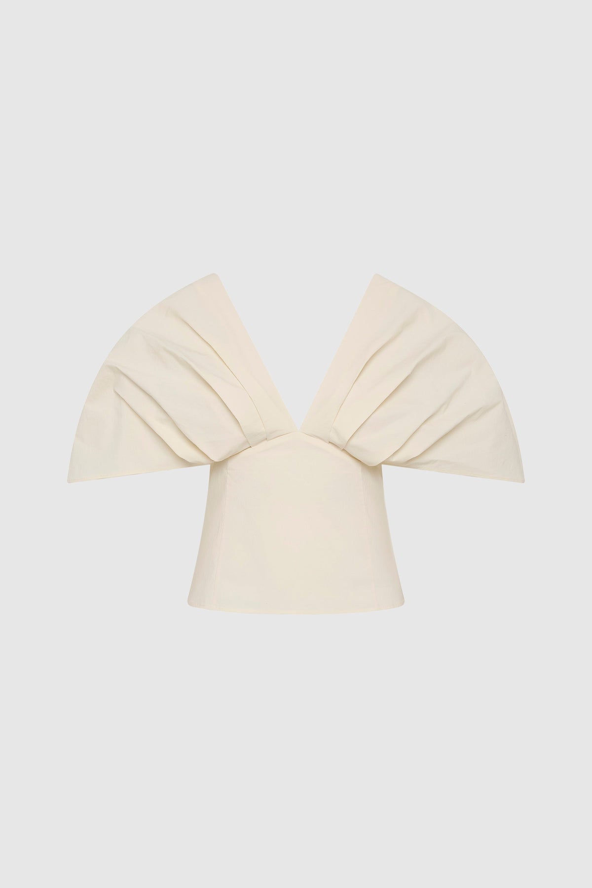 Structured Veil Top - Talco - Ghost