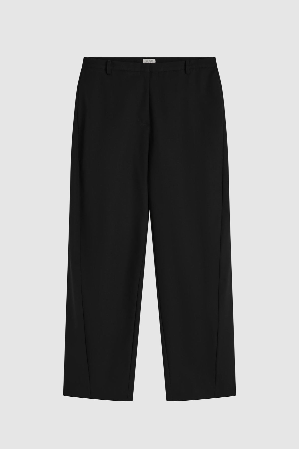 Fine Band Balloon Pants - Black