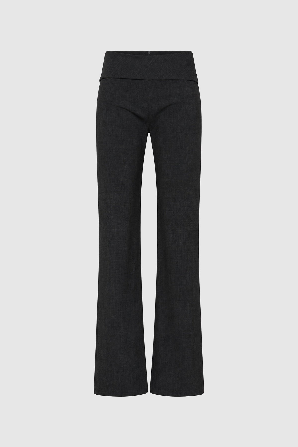 Wool Blend Studio Pants - Dark Graphite