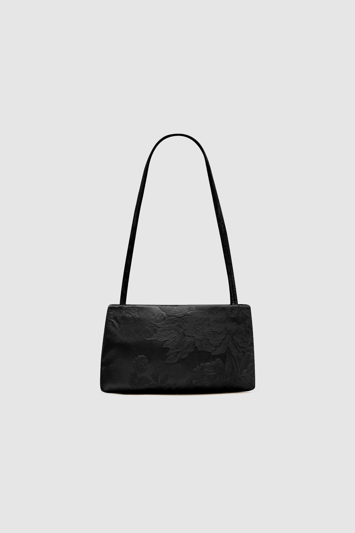 Petit Origami Bag - Black Jacquard - Ghost
