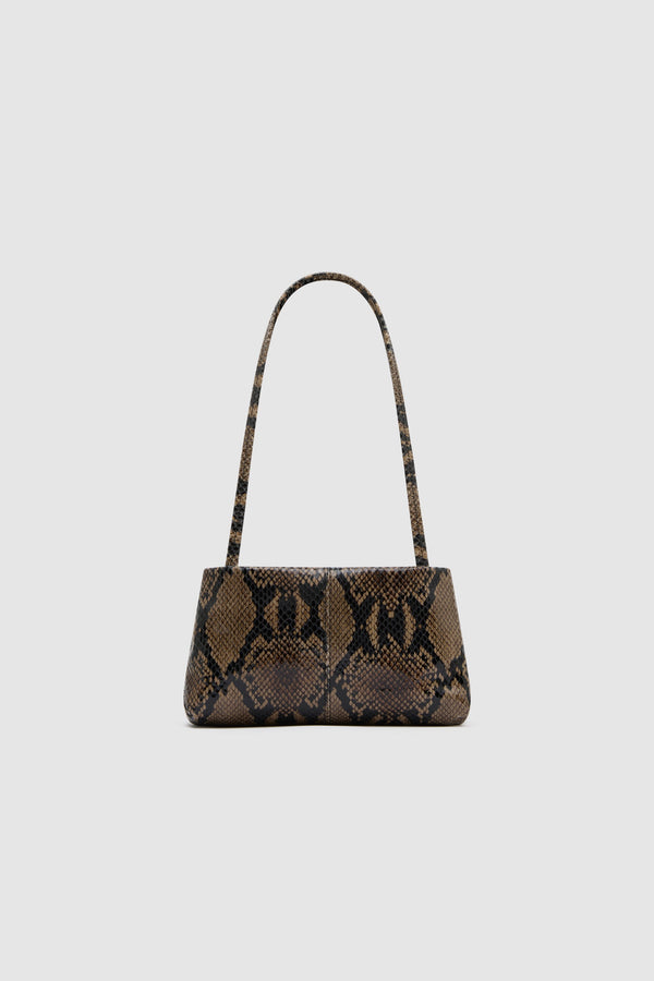 Petit Origami Bag - Python Embossed