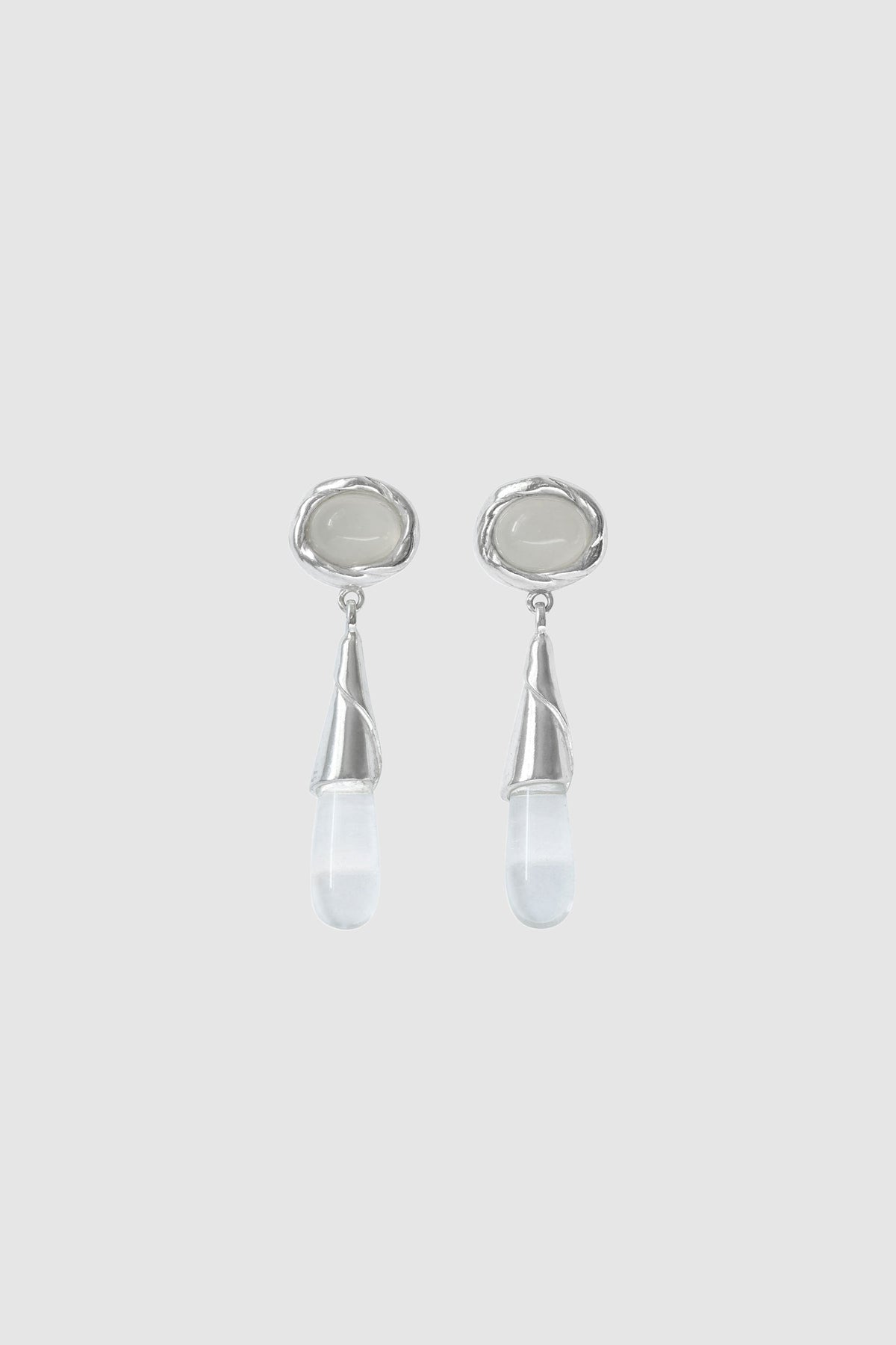 Kamma Earrings by Corali - Crystal