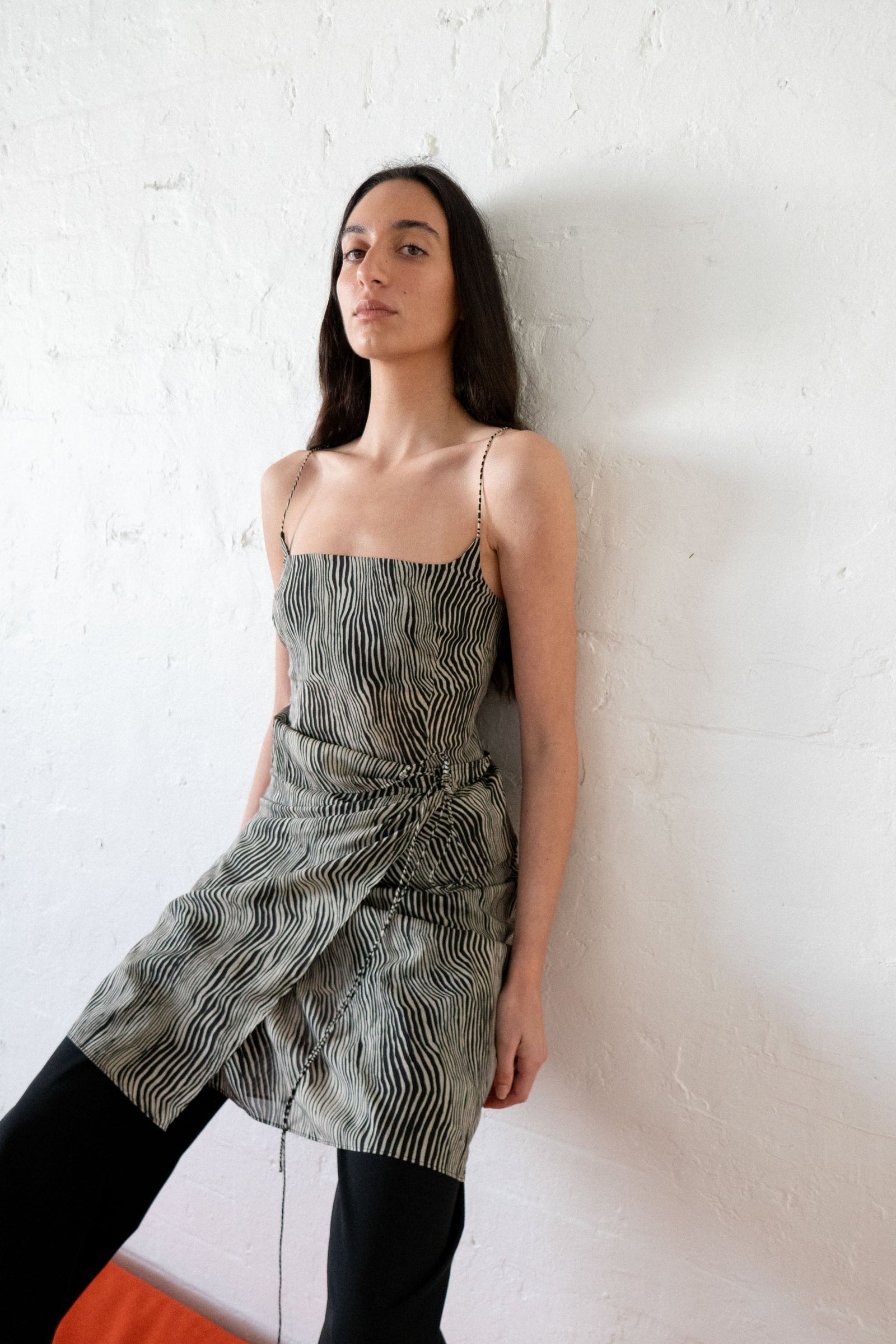Savannah Silk Wrap Skirt - Sand